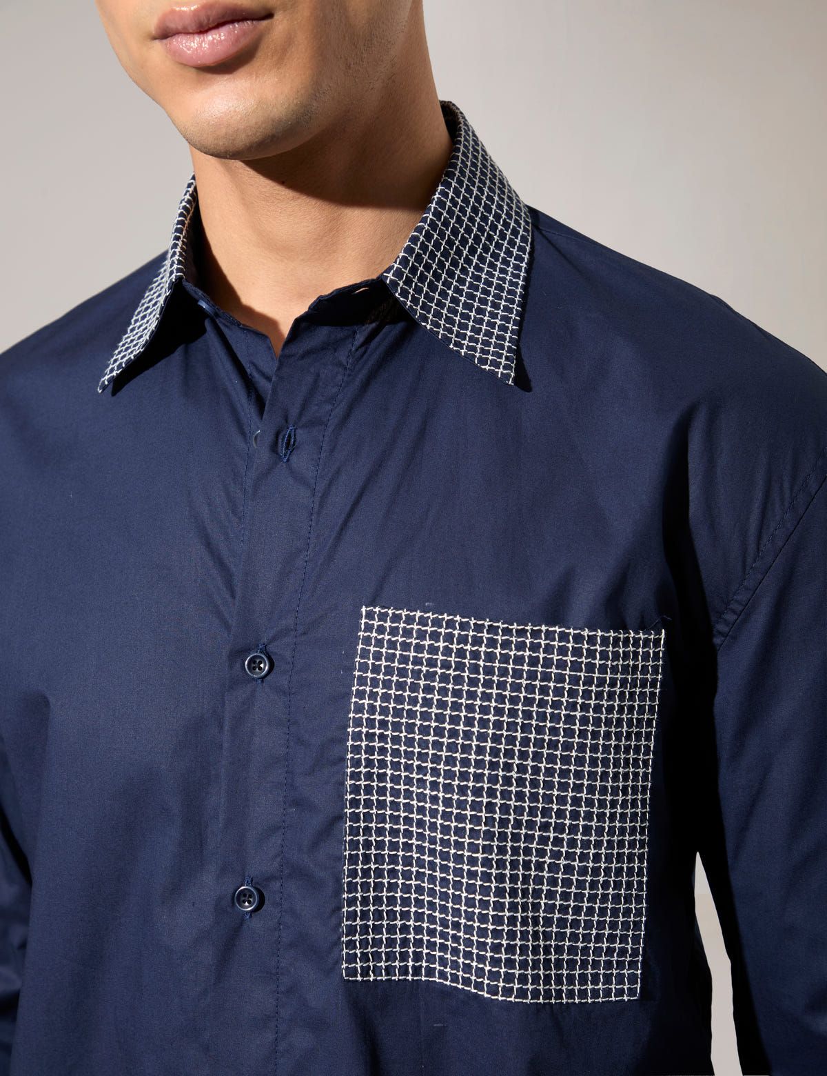 Filbert Shirt - Navy - image 5