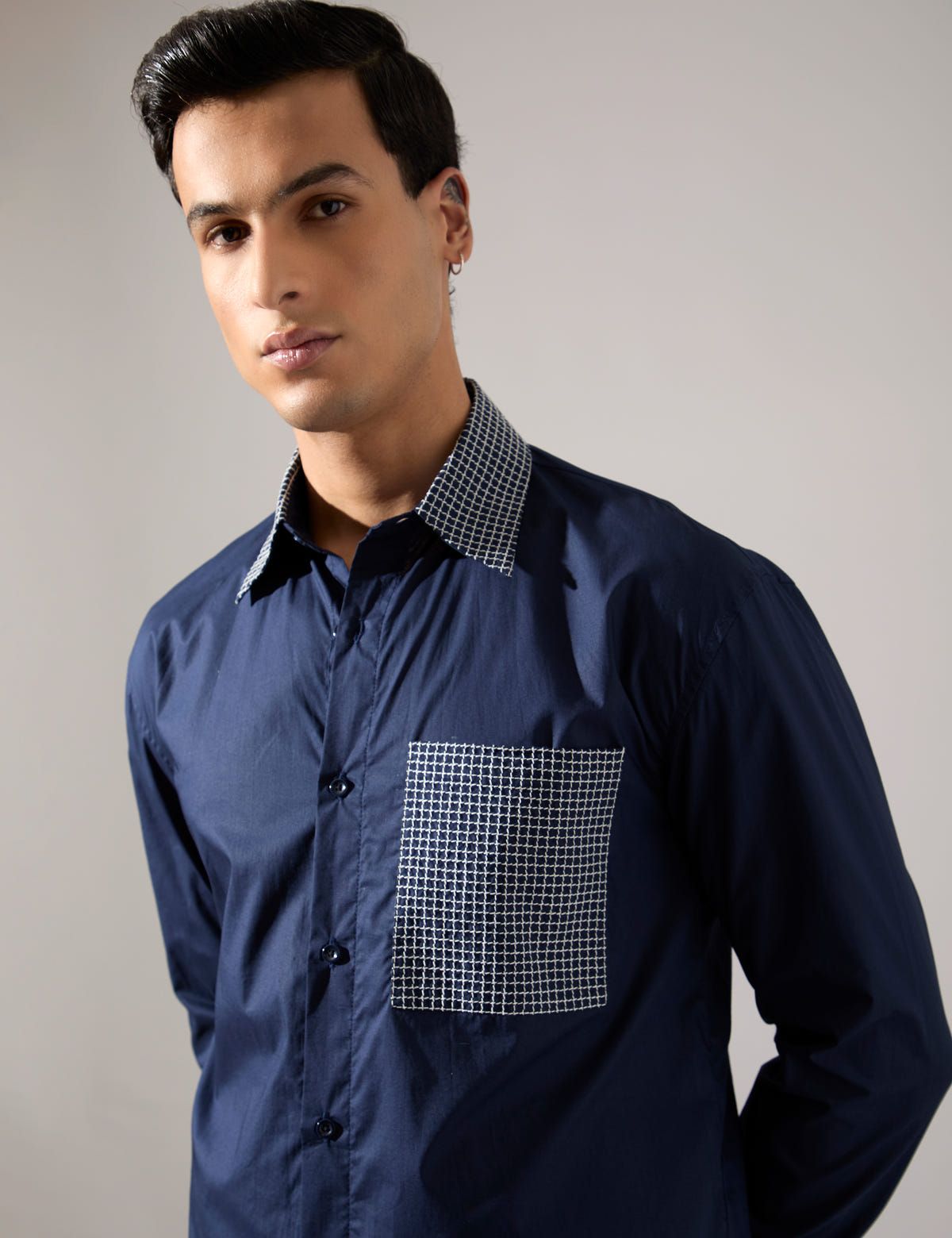 Filbert Shirt - Navy - image 6