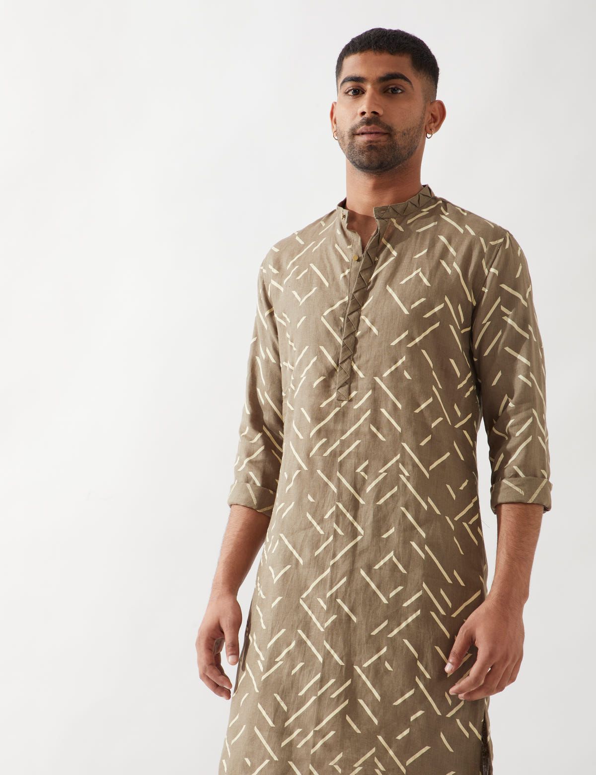 AIDEN PATHWAY KURTA - OLIVE - image 5