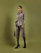 CAMI SHIRT - ASH GREY view 4