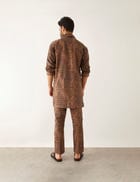 SERRY - DOMINOS - KURTA - BROWN view 4