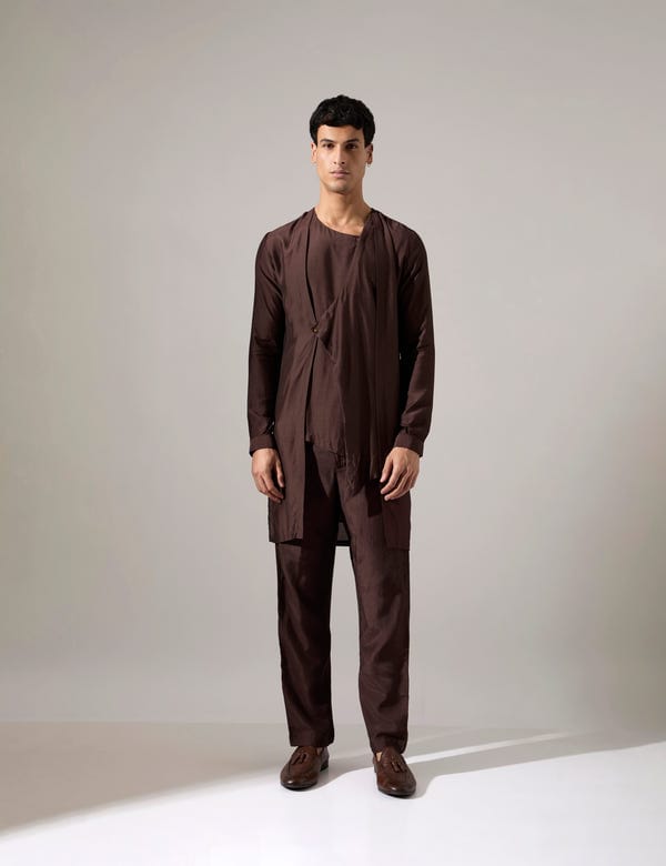 SON OF A NOBLE - SNOB — Orion Kurta Set - Bark