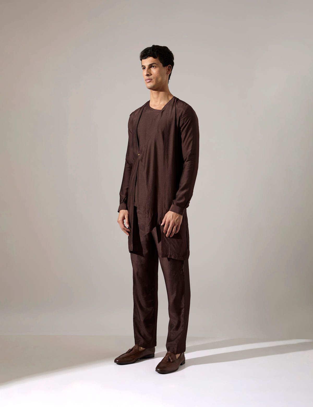 Orion Kurta Set - Bark - image 3