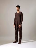 Orion Kurta Set - Bark view 3