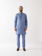 MASON KURTA  - BLUE view 2