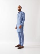 MASON KURTA  - BLUE view 3