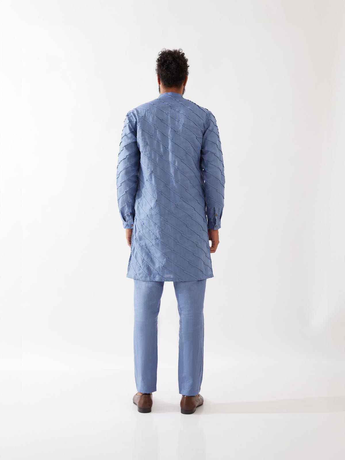MASON KURTA  - BLUE - image 4