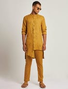 GURUNG KURTA  BOTANY - YELLOW view 4