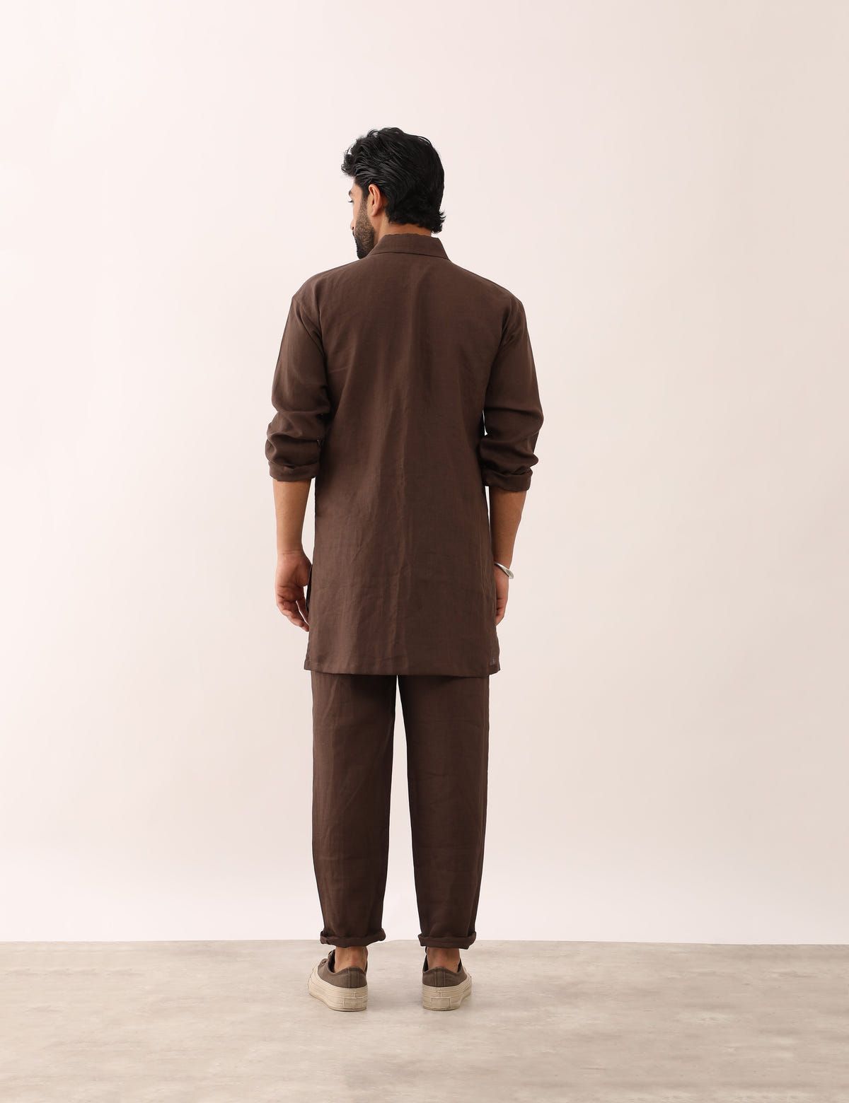 KABIR SHIRT - BROWN - image 4