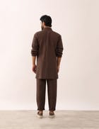 KABIR SHIRT - BROWN view 4