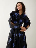 ASTON DRESS - BLACK view 4