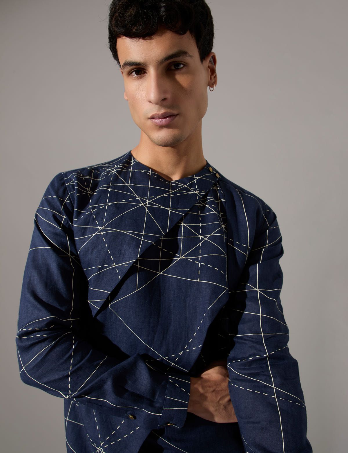 Austin network Kurta Set - Navy - image 6