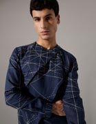 Austin network Kurta Set - Navy view 6