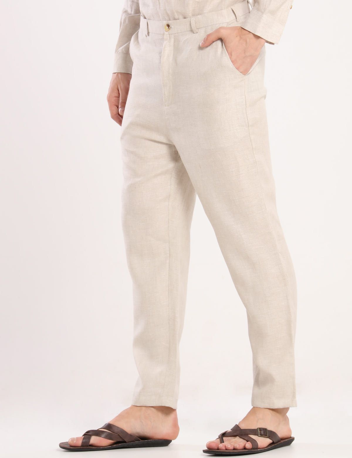 TOCO TROUSER - IVORY - image 1