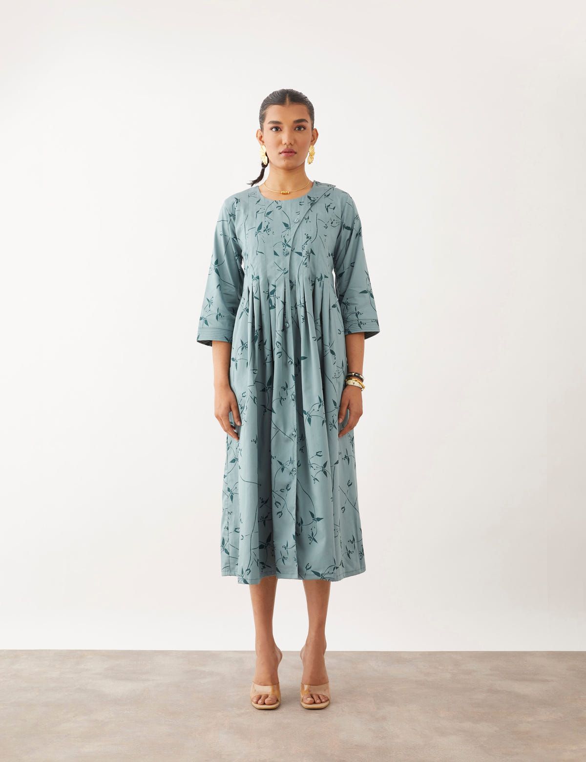 LUNA DRESS - SMOKE - image 2