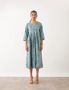 LUNA DRESS - SMOKE view 2
