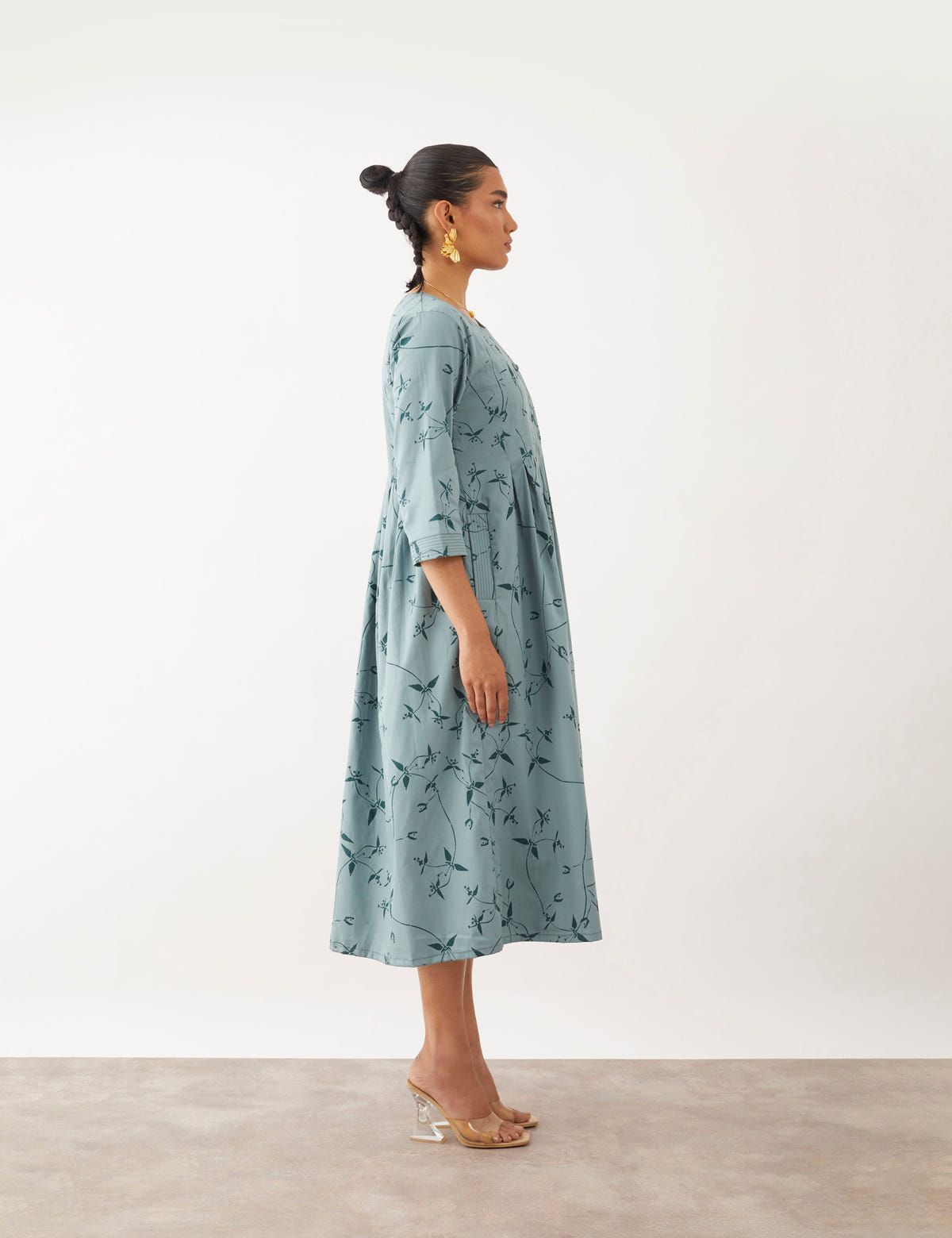 LUNA DRESS - SMOKE - image 3