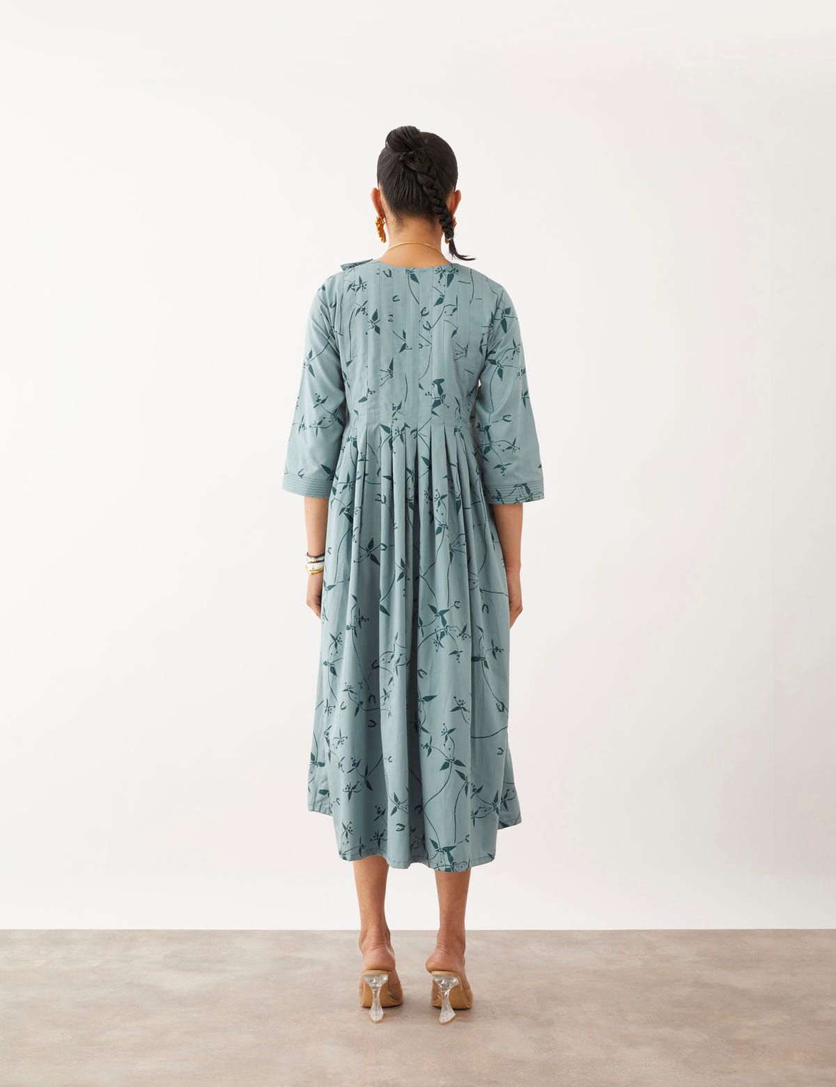 LUNA DRESS - SMOKE - image 4