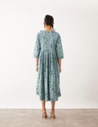 LUNA DRESS - SMOKE view 4