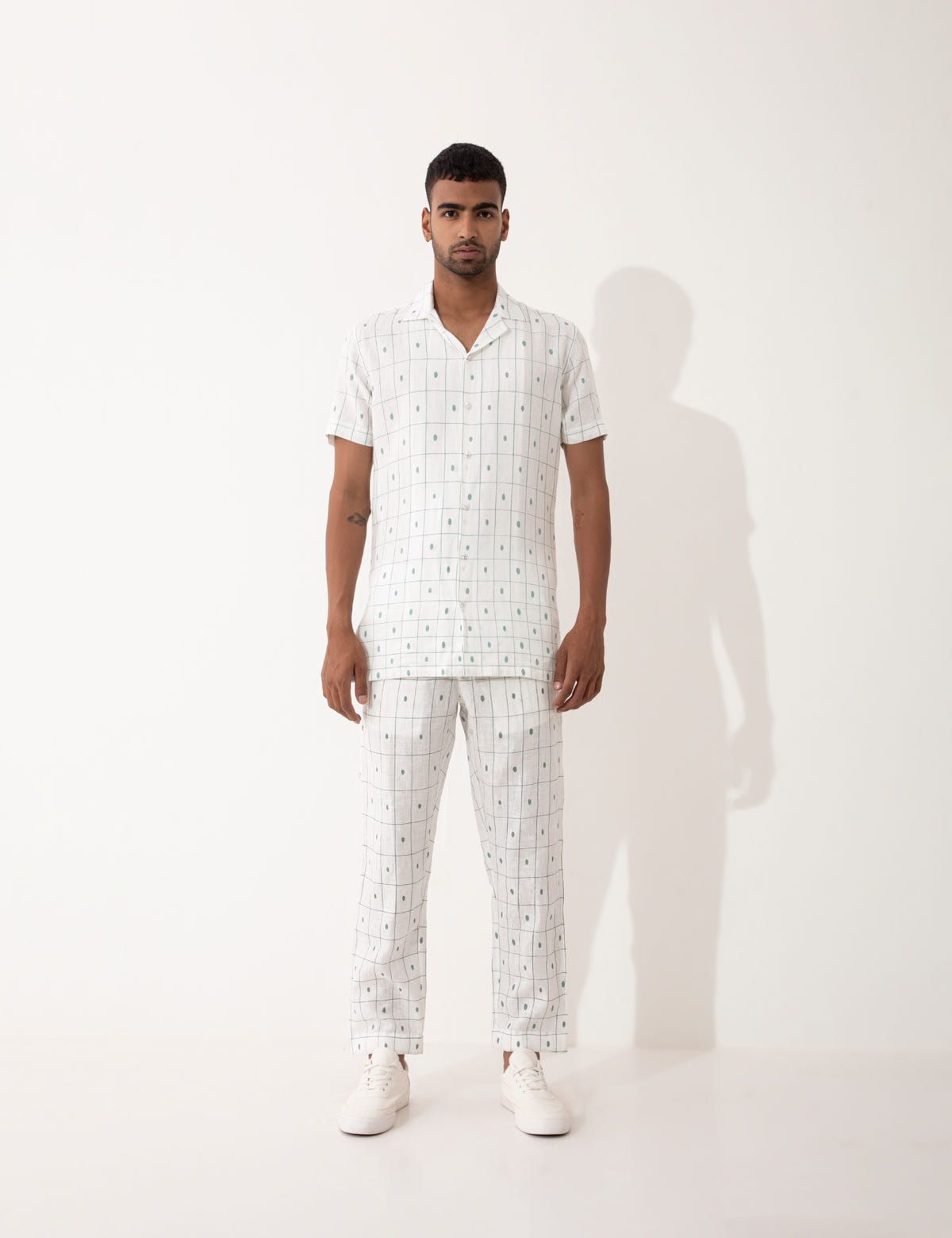 ALEXER CHECKER SHIRT - WHITE - image 2