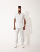 ALEXER CHECKER SHIRT - WHITE view 2
