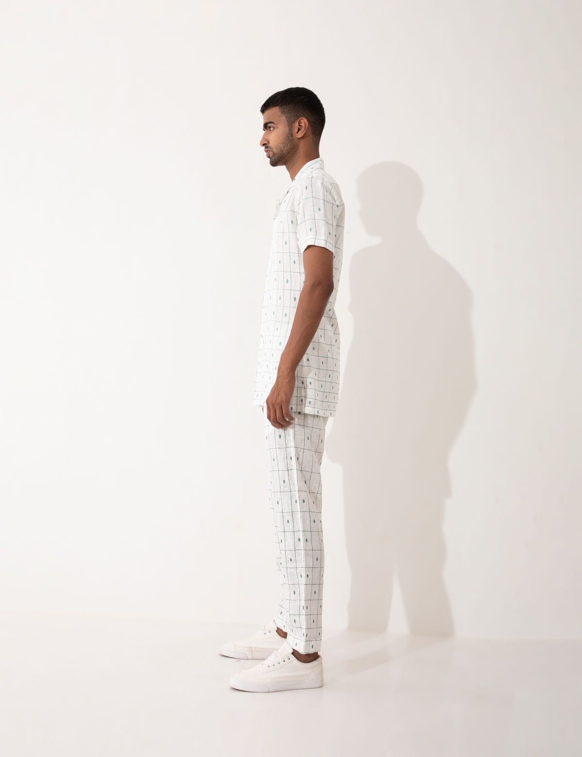 ALEXER CHECKER SHIRT - WHITE - image 4