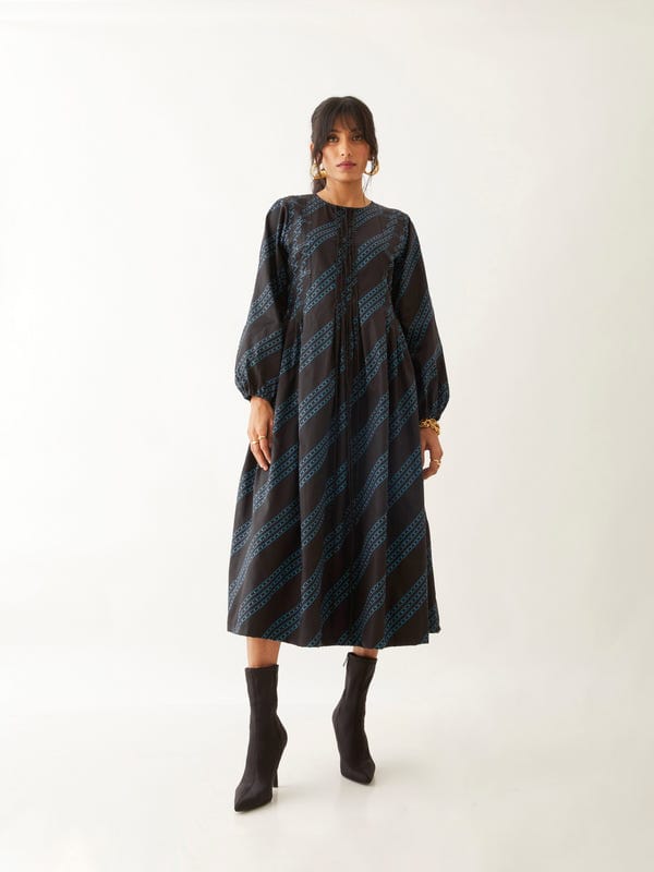 SON OF A NOBLE - SNOB — HAZEL DRESS - BLACK
