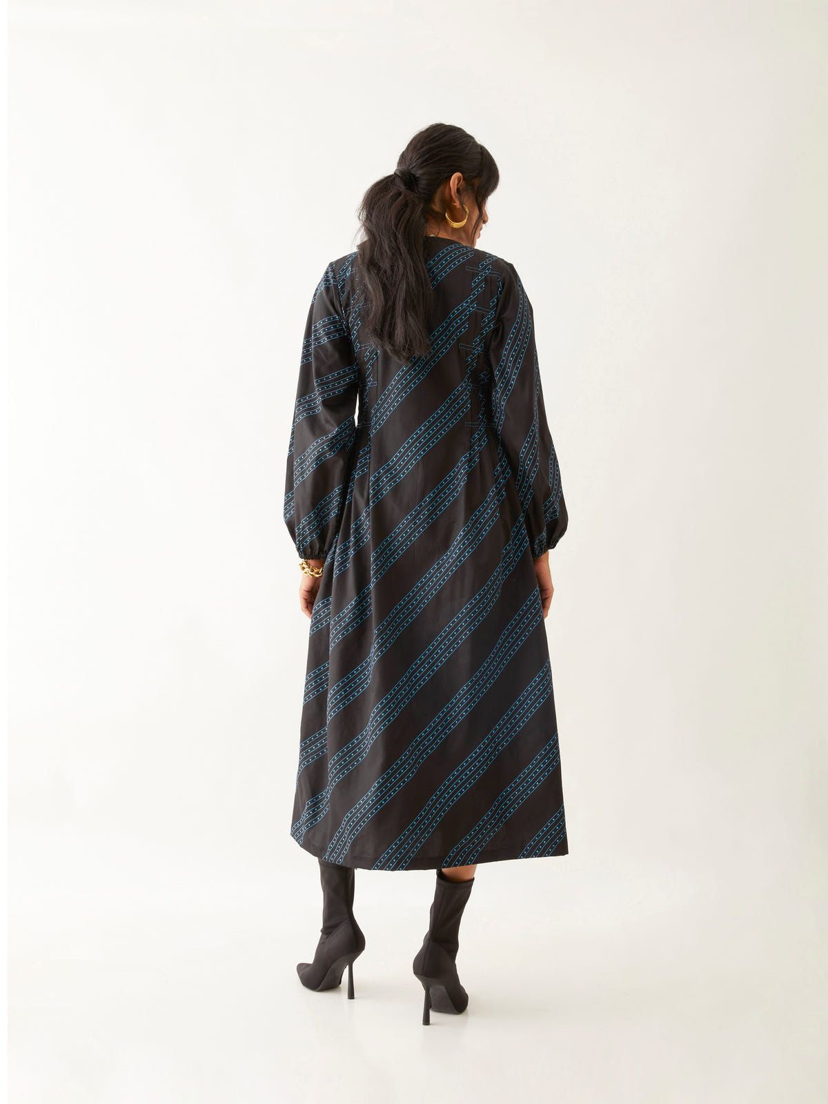 HAZEL DRESS - BLACK - image 3
