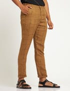 TOCO- TROUSER - TILES - GOLDEN BROWN view 2