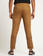 TOCO- TROUSER - TILES - GOLDEN BROWN view 3