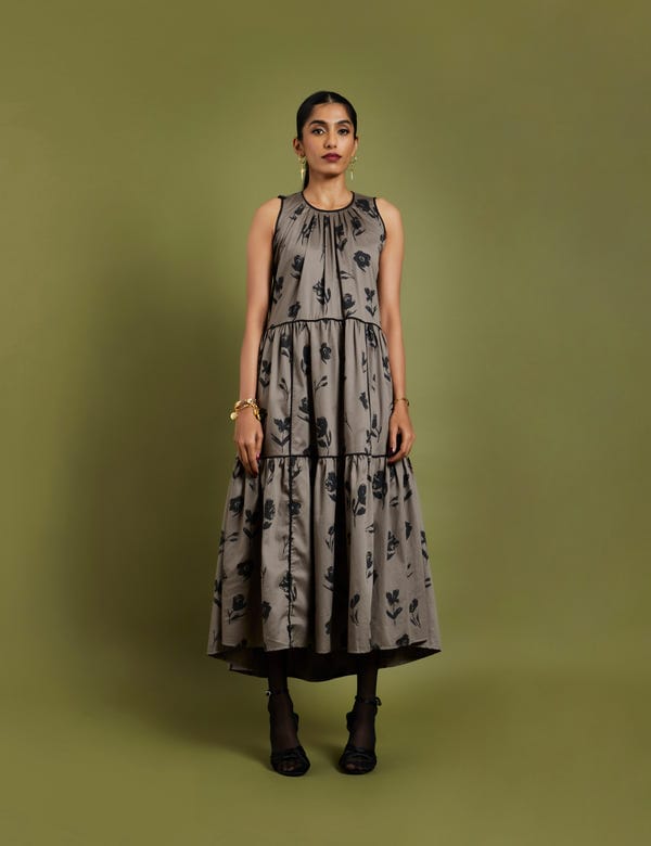 SON OF A NOBLE - SNOB — KENITH DRESS - ASH GREY