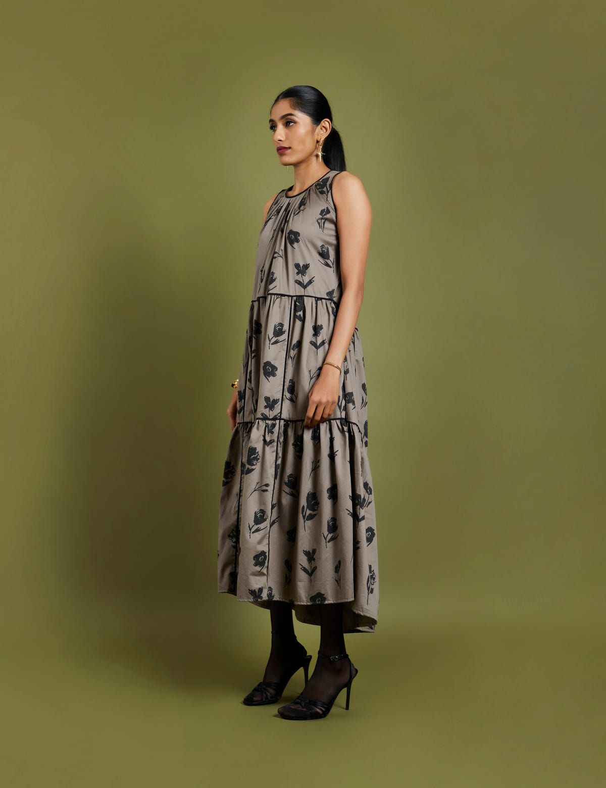 KENITH DRESS - ASH GREY - image 2