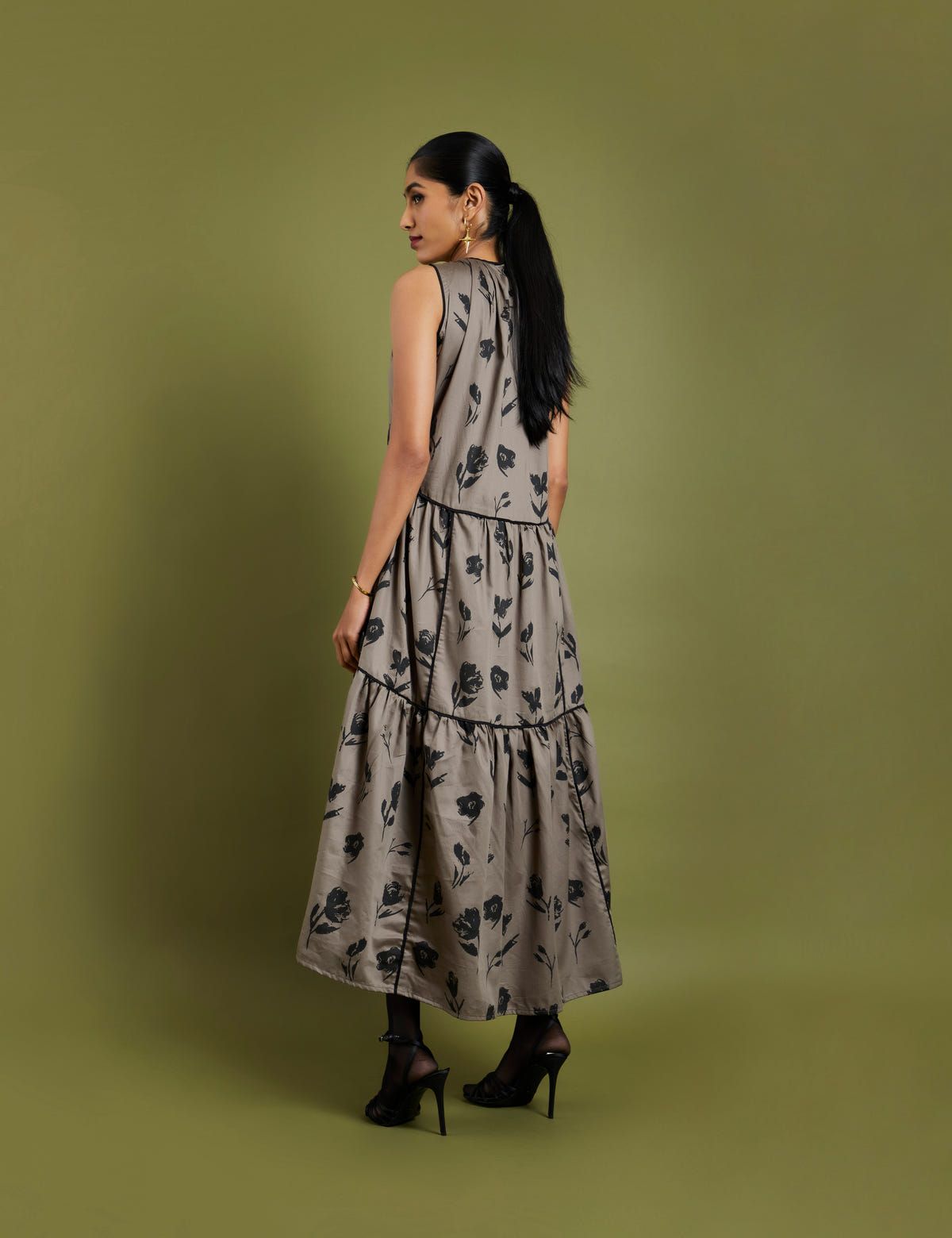 KENITH DRESS - ASH GREY - image 3