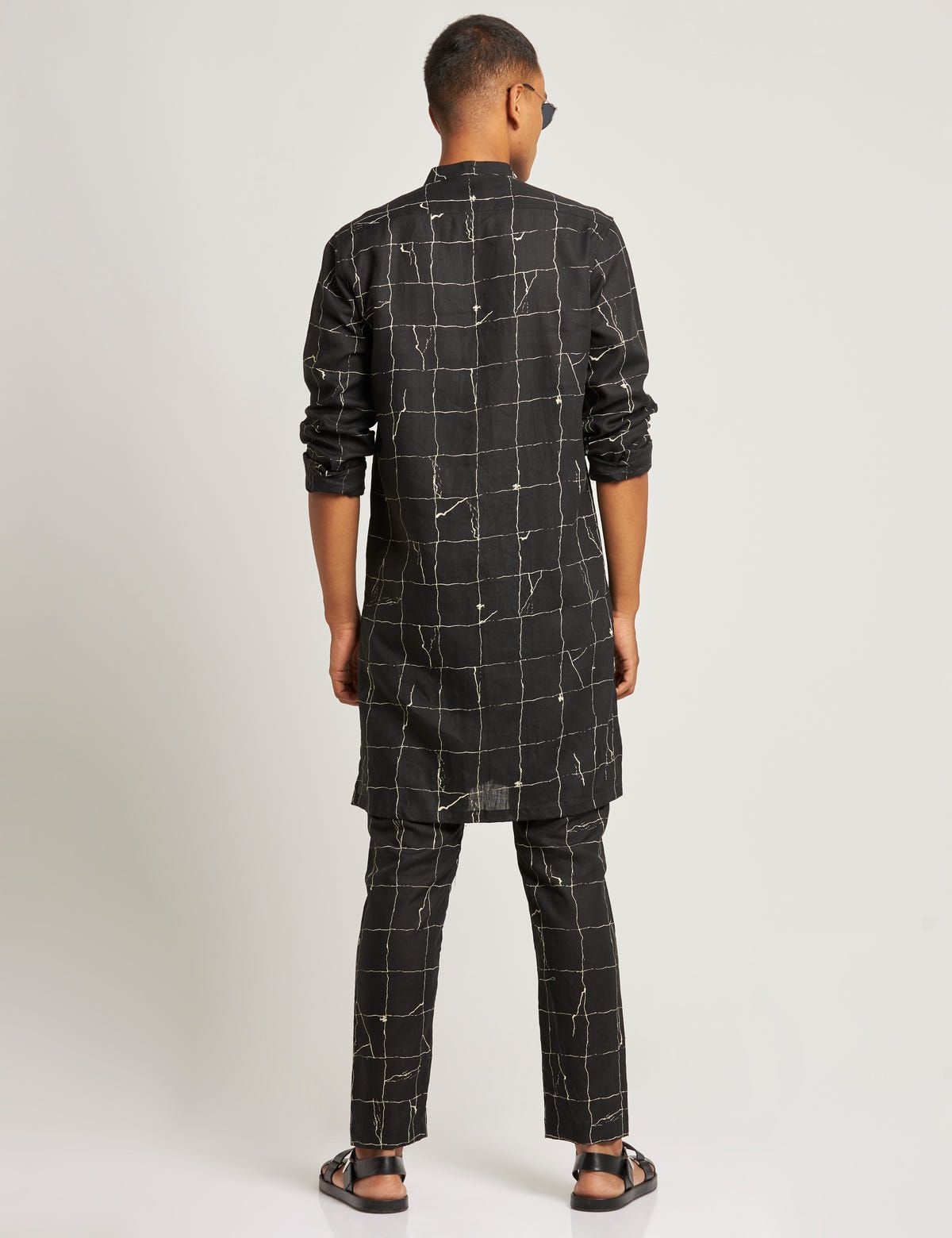 SHERWOOD KURTA TILES - BLACK - image 3
