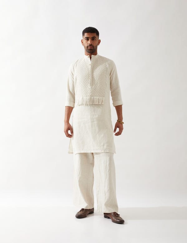 SON OF A NOBLE - SNOB — BENJAMIN KURTA- IVORY