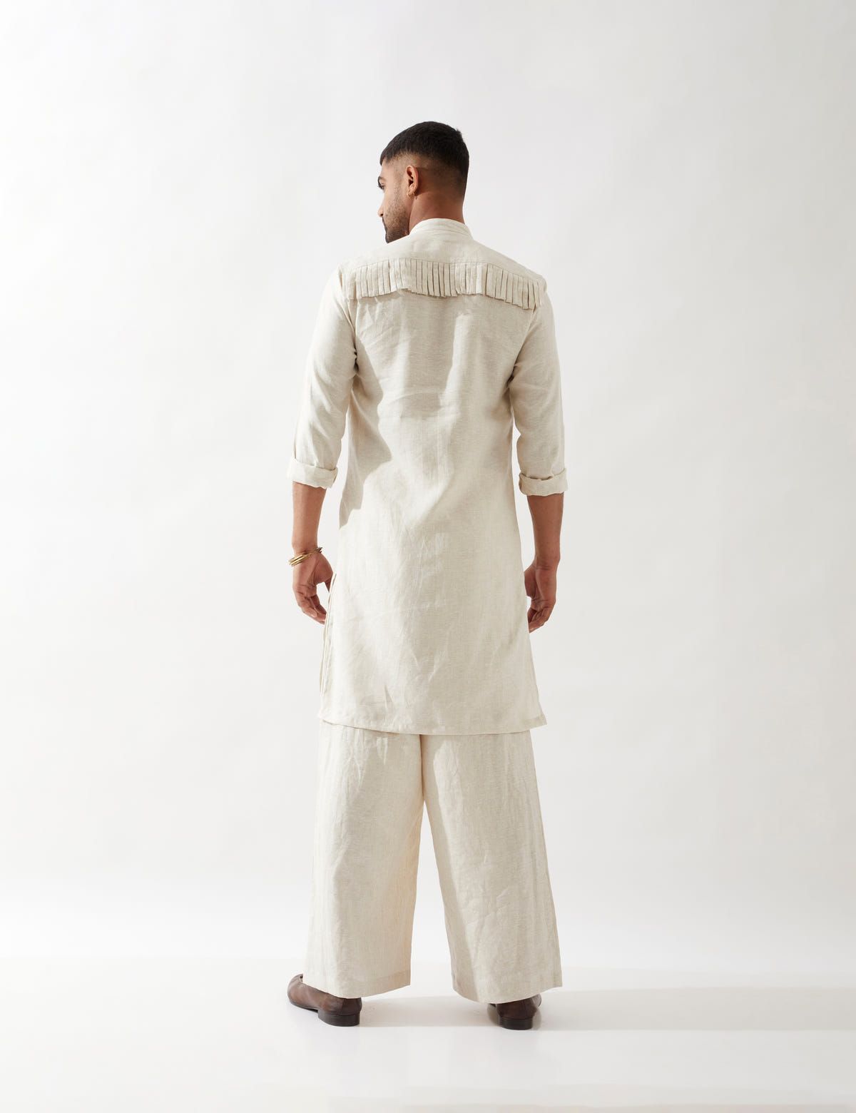 BENJAMIN KURTA- IVORY - image 4