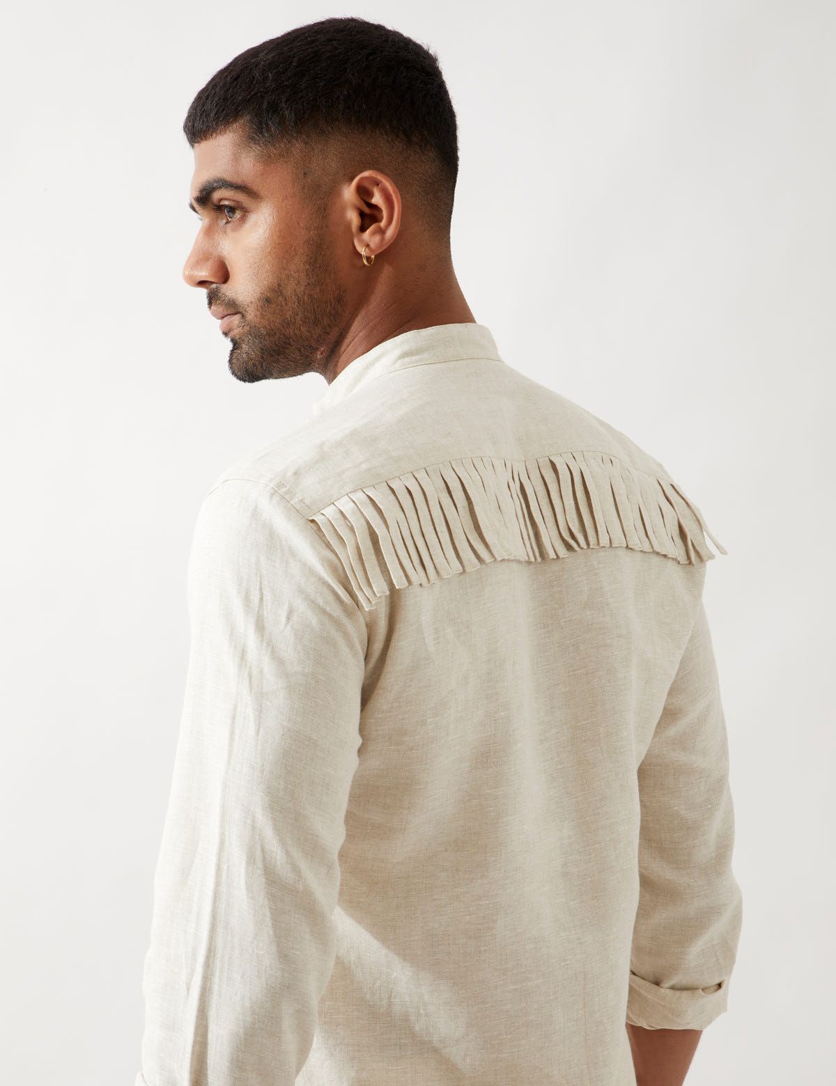 BENJAMIN KURTA- IVORY - image 5