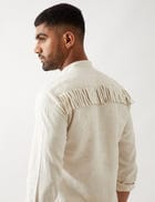 BENJAMIN KURTA- IVORY view 5