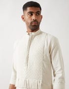 BENJAMIN KURTA- IVORY view 7