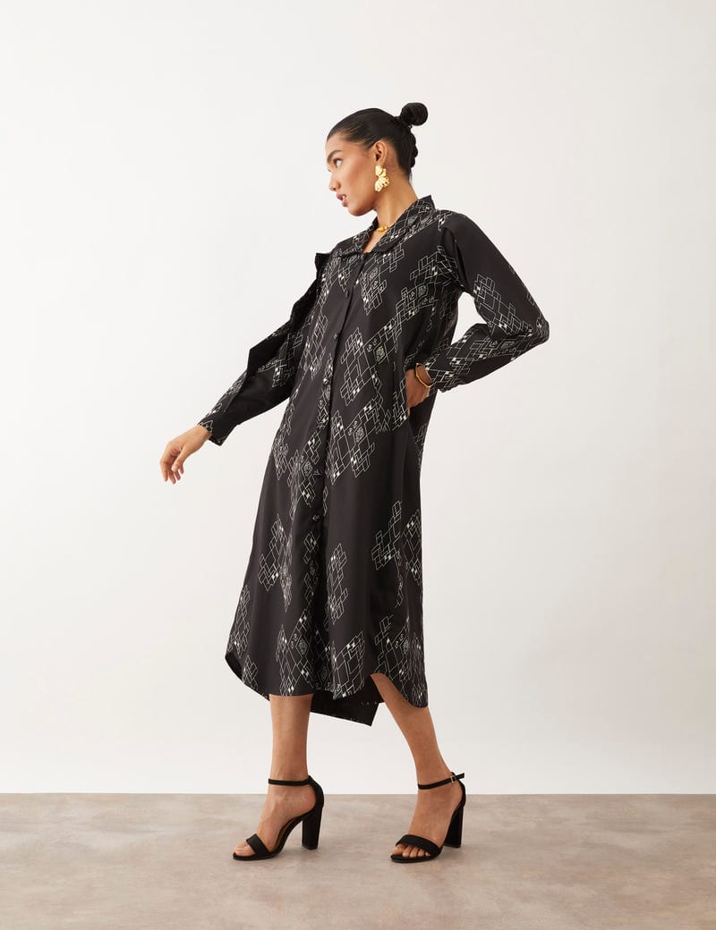FARO DRESS - BLACK