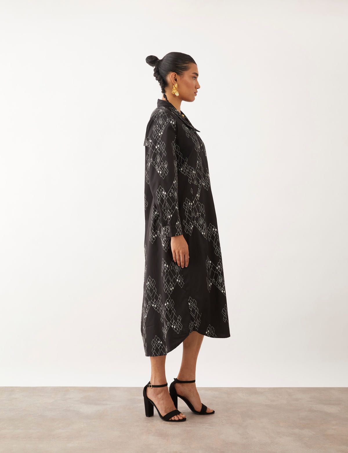 FARO DRESS - BLACK - image 3