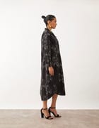 FARO DRESS - BLACK view 3