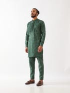 ACE FLORA KURTA - GREEN view 2