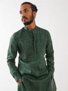 ACE FLORA KURTA - GREEN view 6