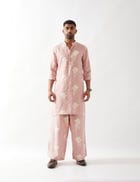 ZAYN FARM KURTA SET - PINK view 1