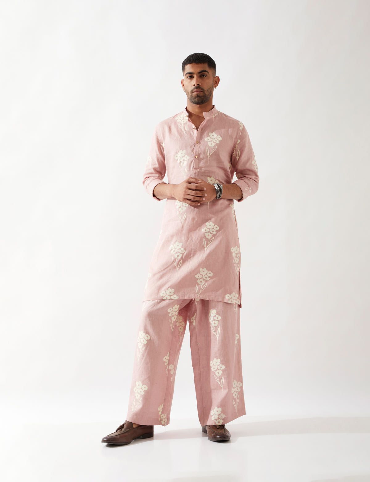 ZAYN FARM KURTA SET - PINK - image 2
