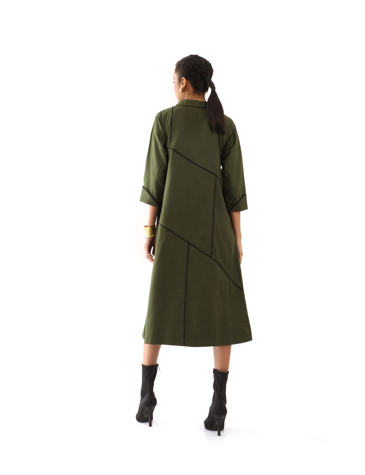 NEMO DRESS - PINE - image 4