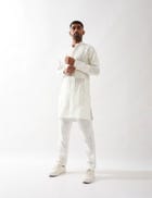 EZRA KURTA SET - WHITE view 1