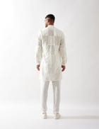 EZRA KURTA SET - WHITE view 5