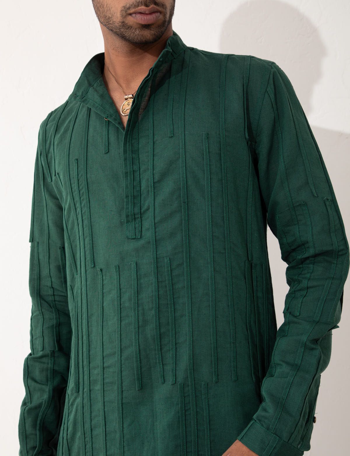 ERMAC KURTA  -  GREEN - image 1